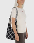 Baggu Small Nylon Sling -  Mixed Plaid