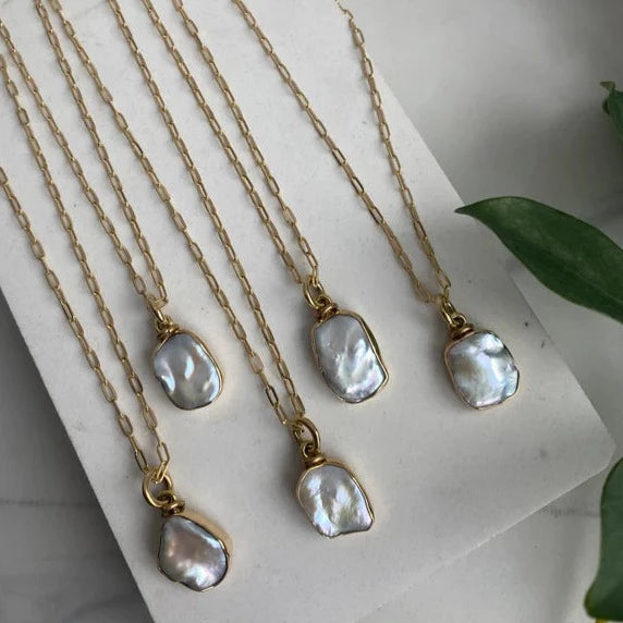 Keishi Pearl Necklace