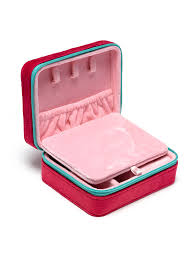Velvet Jewelry Organizer - Strawberry