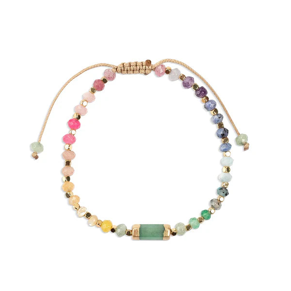 Chakra Glow Bracelet | Joy/Heart/Gold