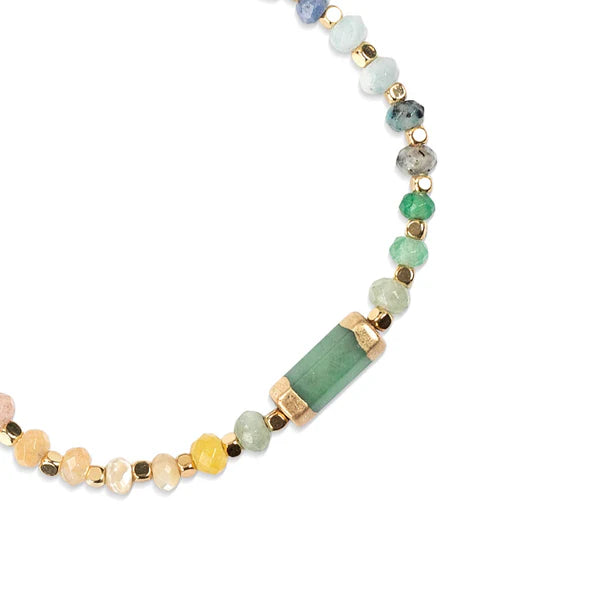 Chakra Glow Bracelet | Joy/Heart/Gold