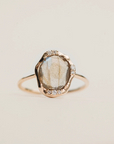 Labradorite Mood Ring | 14K Gold