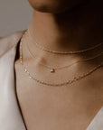 Lean On Me Diamond Necklace
