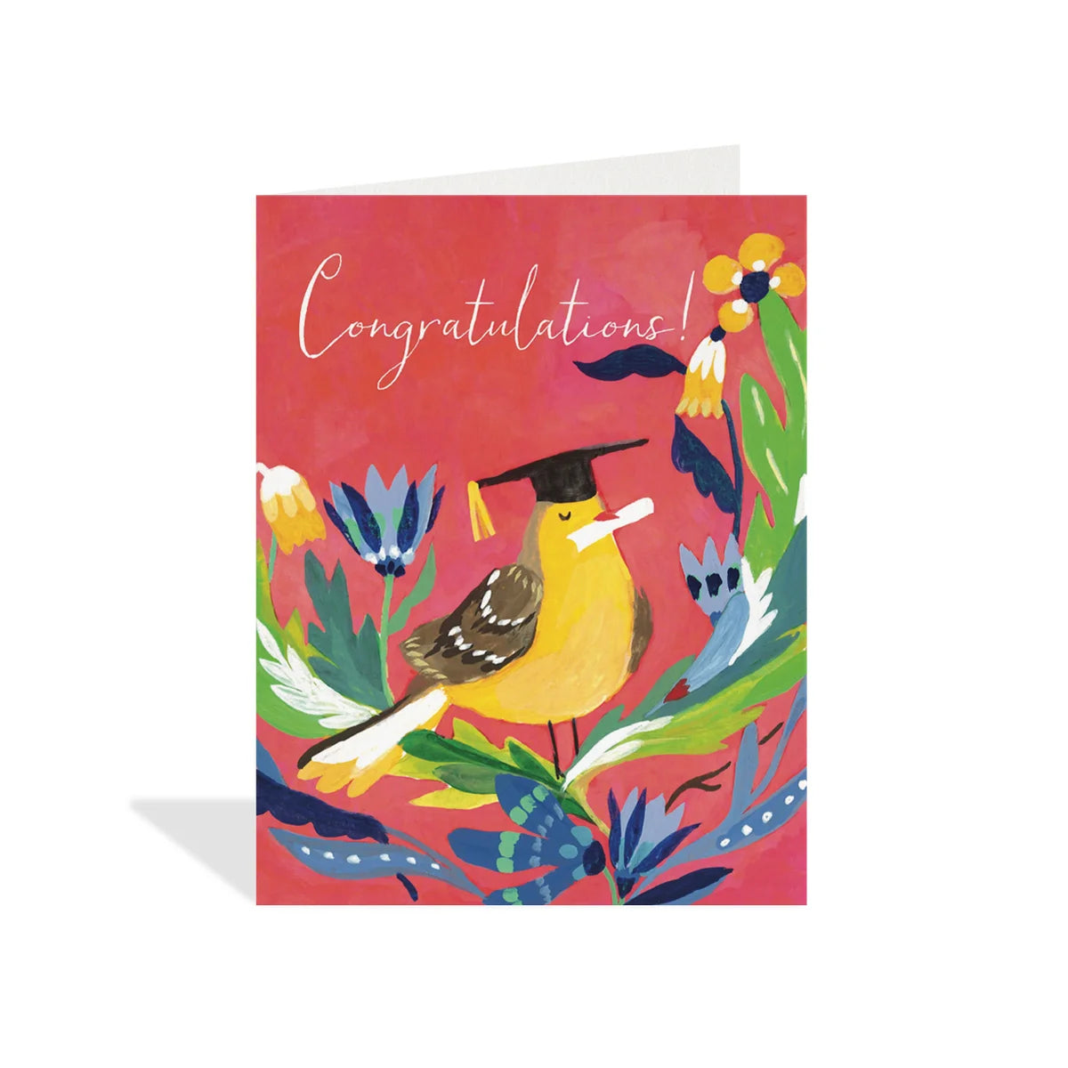 Graduation Birdie - Greeting Card