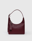 Baggu Mini Recycled Leather Shoulder Bag - Mahogany