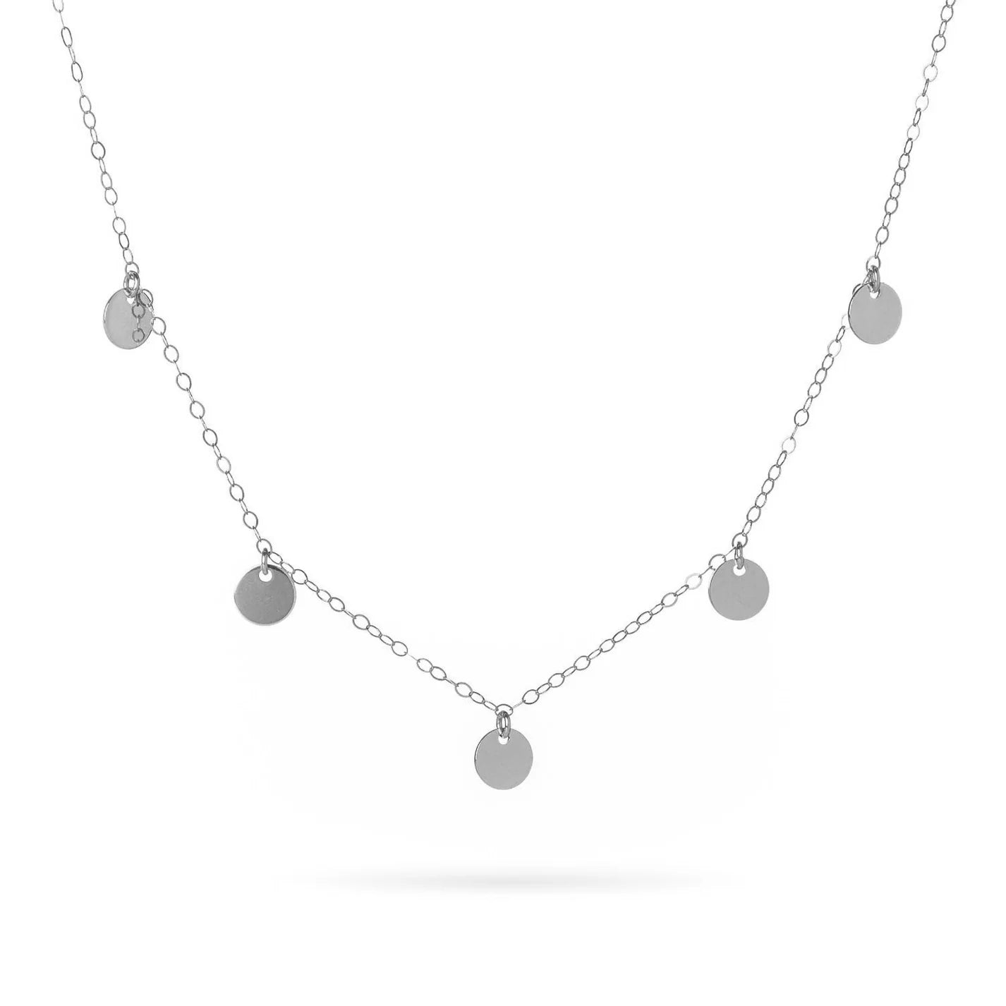 Mona Necklace | Silver
