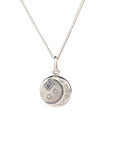 Moon Rock Necklace: Silver