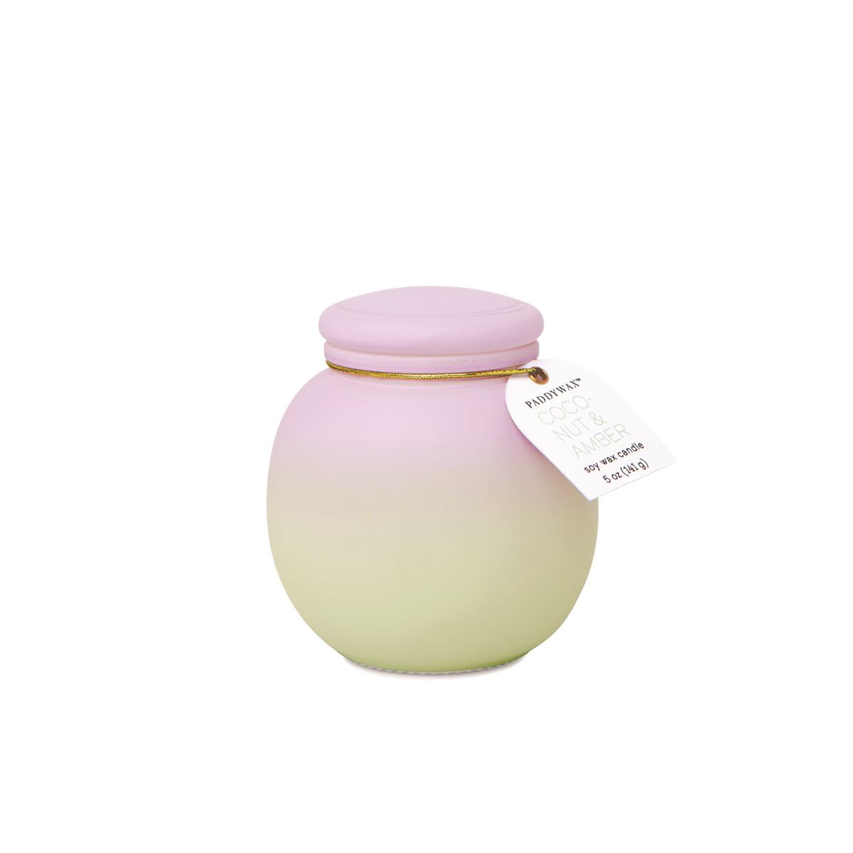 Orb Candle: Amber Coconut