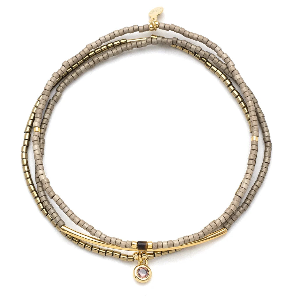 Miyuki Bracelet Trio (various colours)