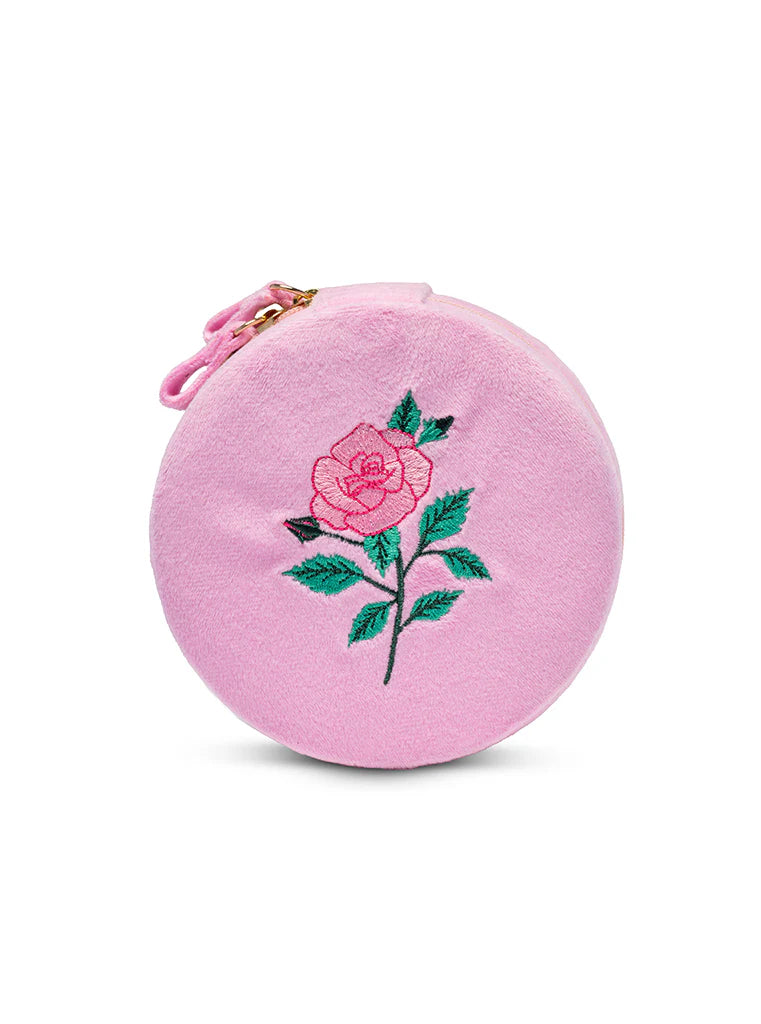 Velvet Jewelry  Organizer - Rose