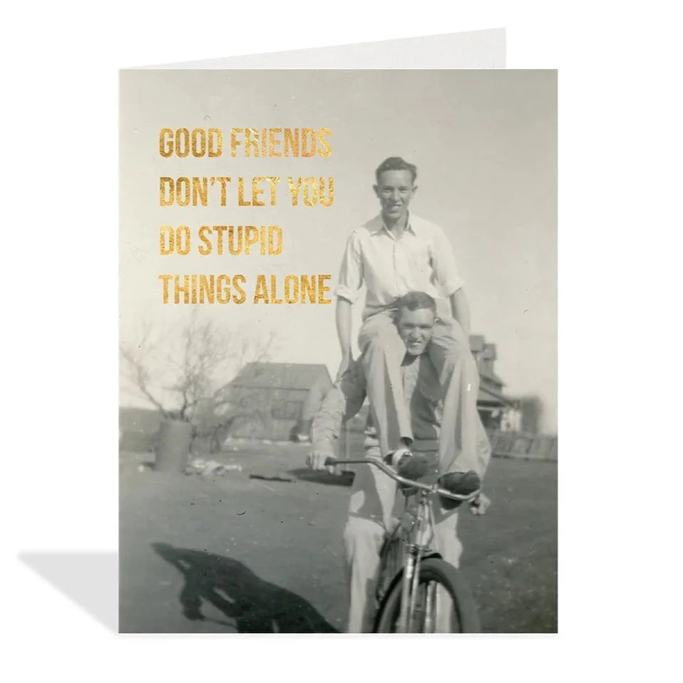 Stupid Things - Greeting Card