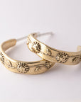 Sunflower Hoops