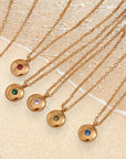 Birthstone Sun Necklace
