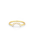 Sunrise Stacking Ring | Gold Vermeil