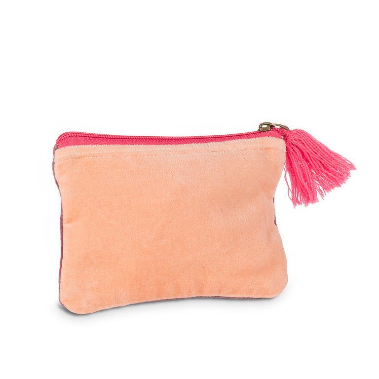 Tassel Velvet Pouch