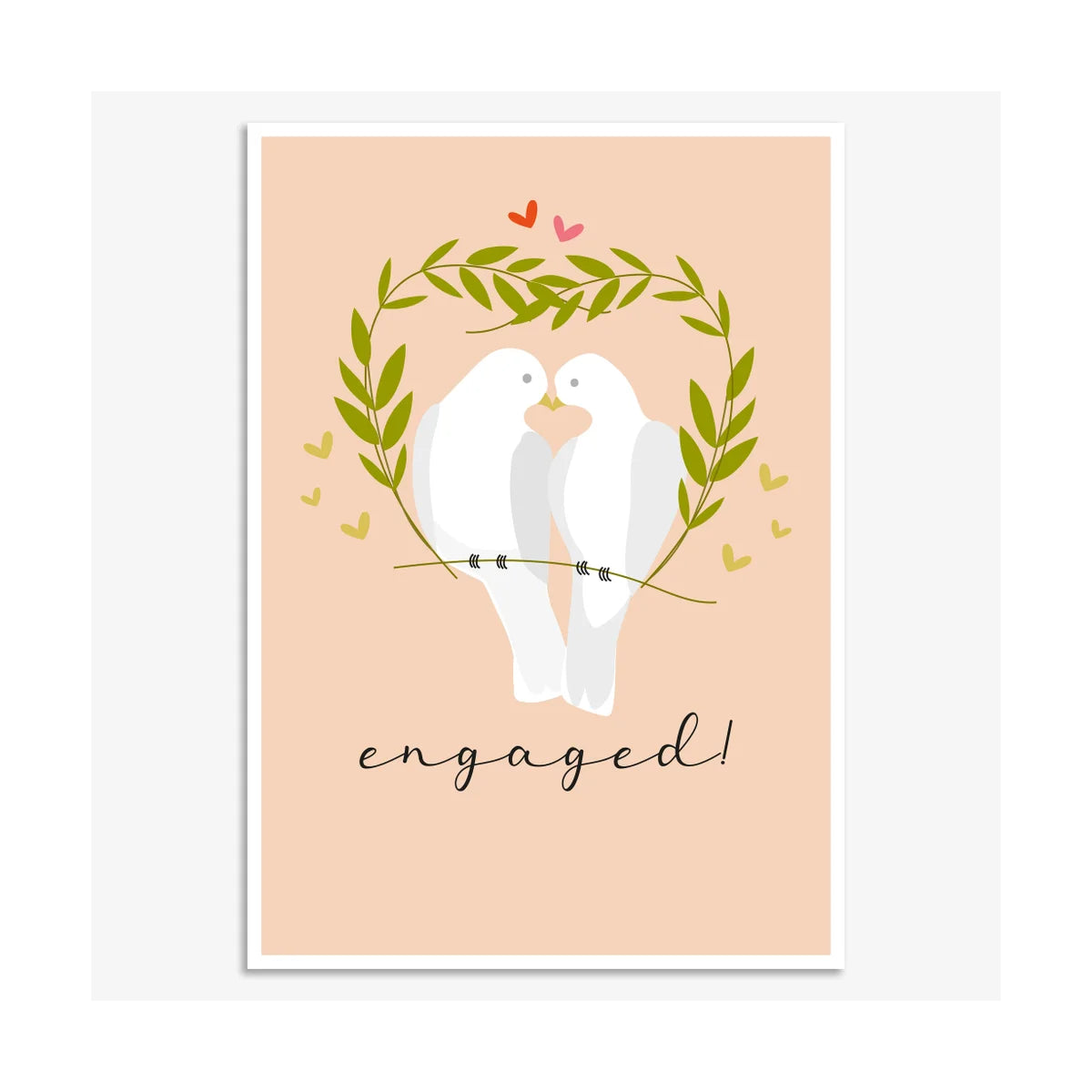 Engaged! | Greeting Card