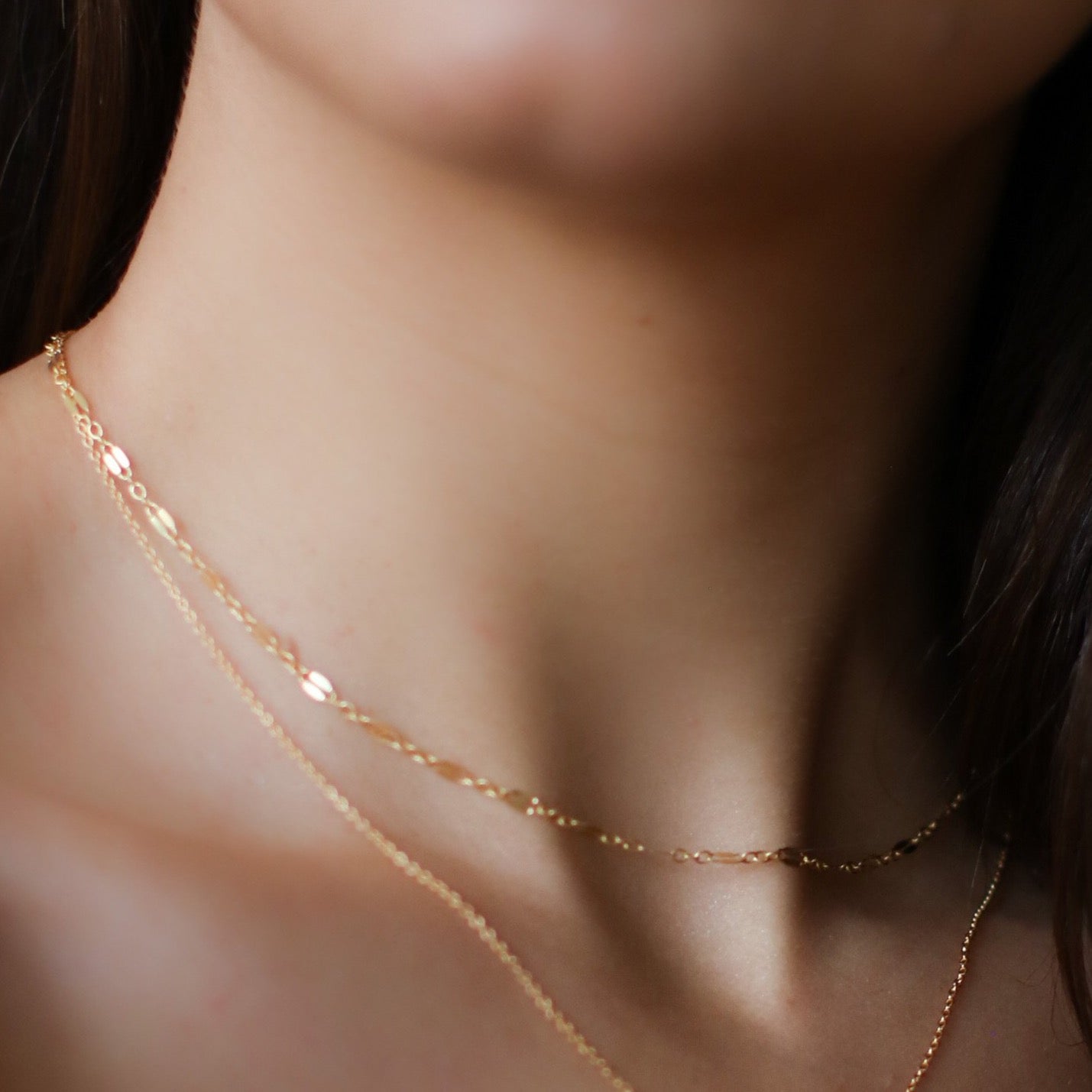 Whisper Necklace | Gold