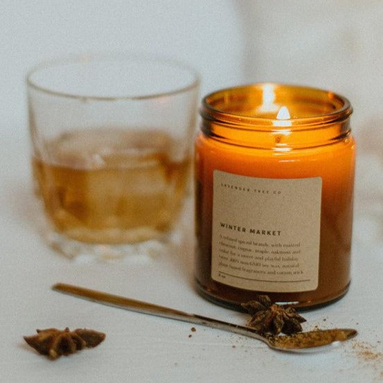 Lavender Tree: Winter Market Candle