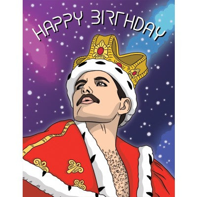 Freddie Mercury - Greeting Card