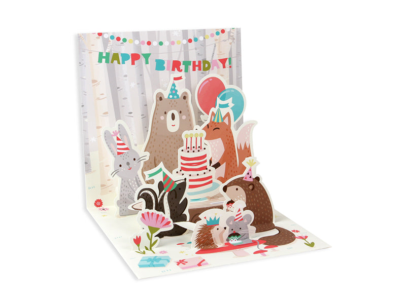 Woodland Animals | Pop Up Card