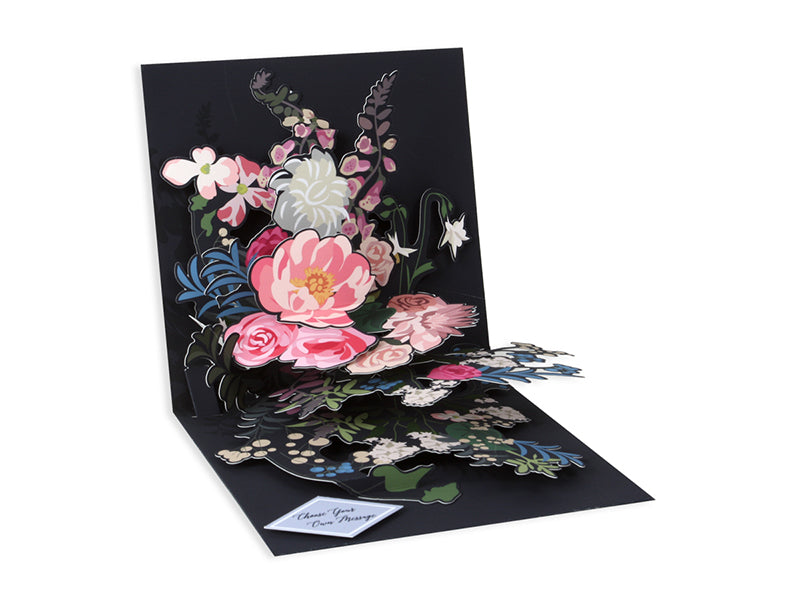 Cascading Bouquet | Pop-Up Card