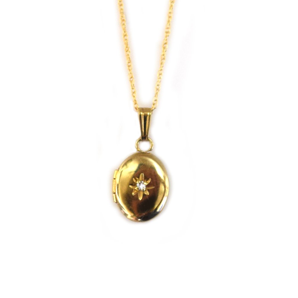 14K Gold Close To My Heart Locket | LA KAISER | JV Studios Boutique