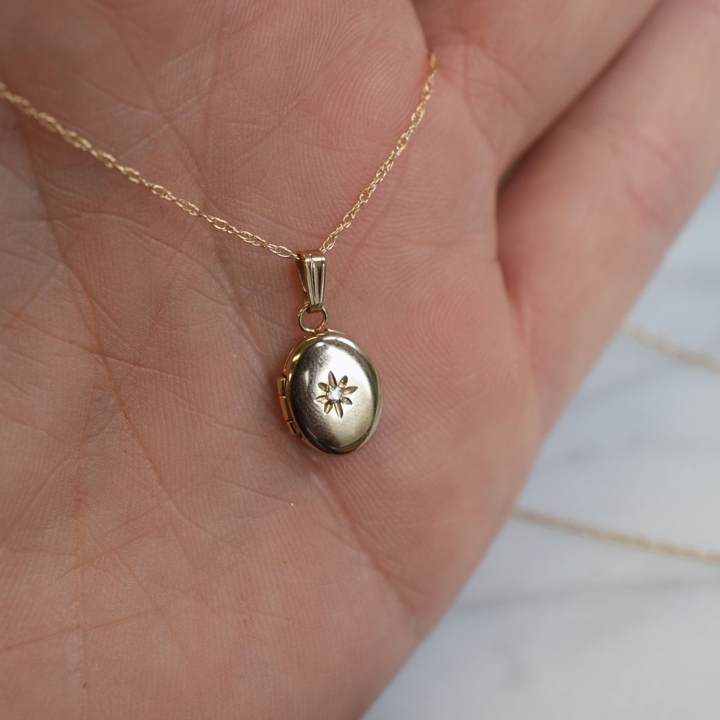 14K Gold Close To My Heart Locket | LA KAISER | JV Studios Boutique