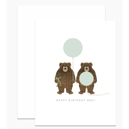 Happy Birthday Bro - Greeting Card