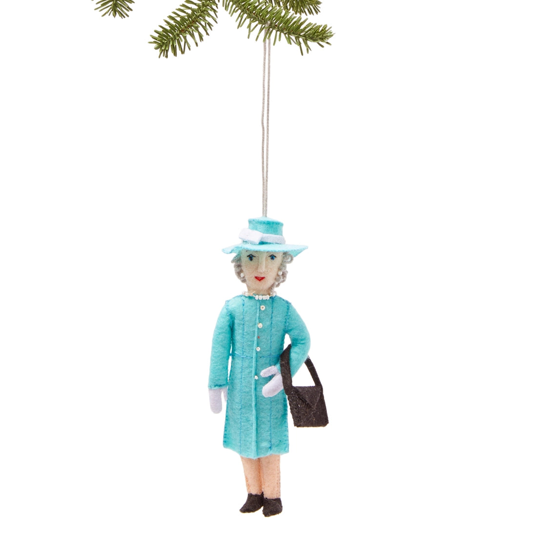 Queen Elizabeth Felt Ornament