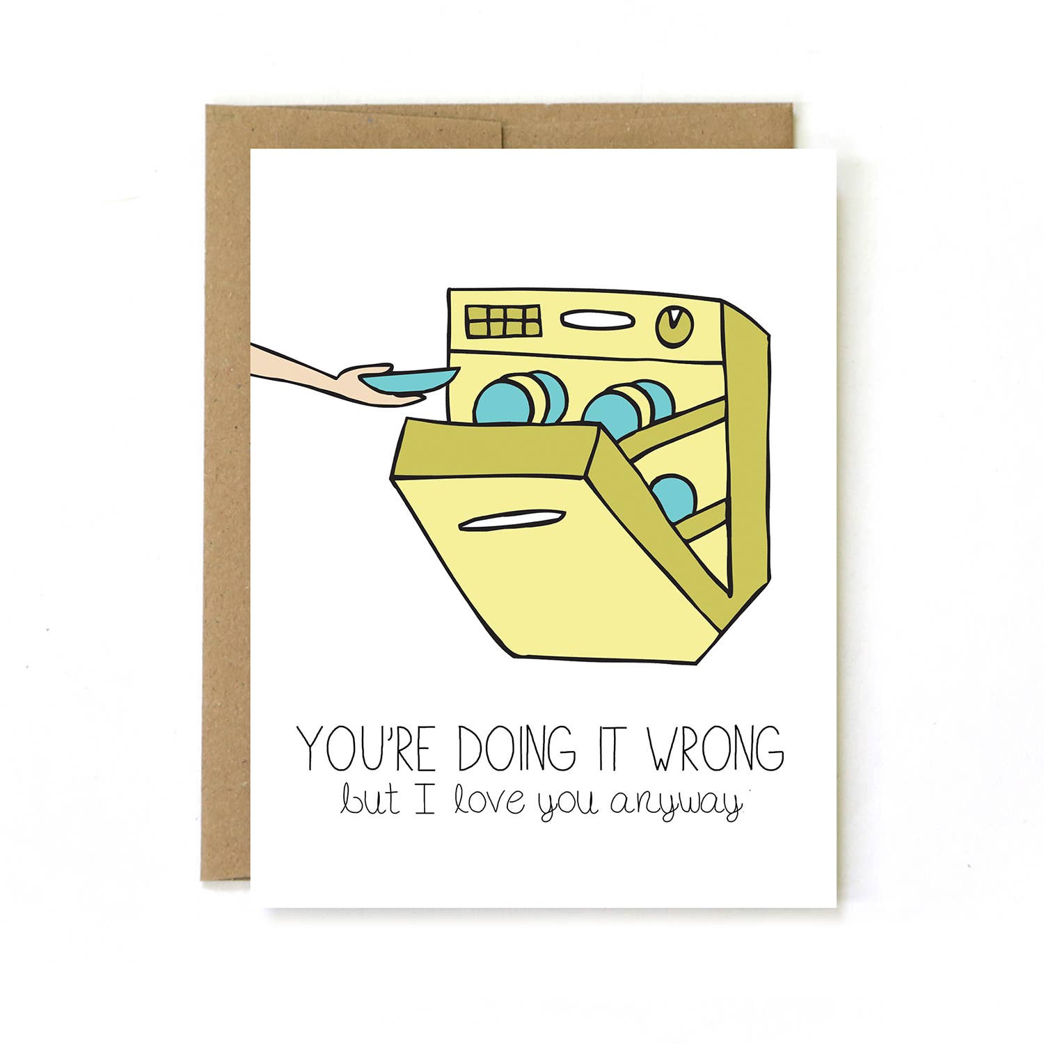 Dishwasher - Greeting Card