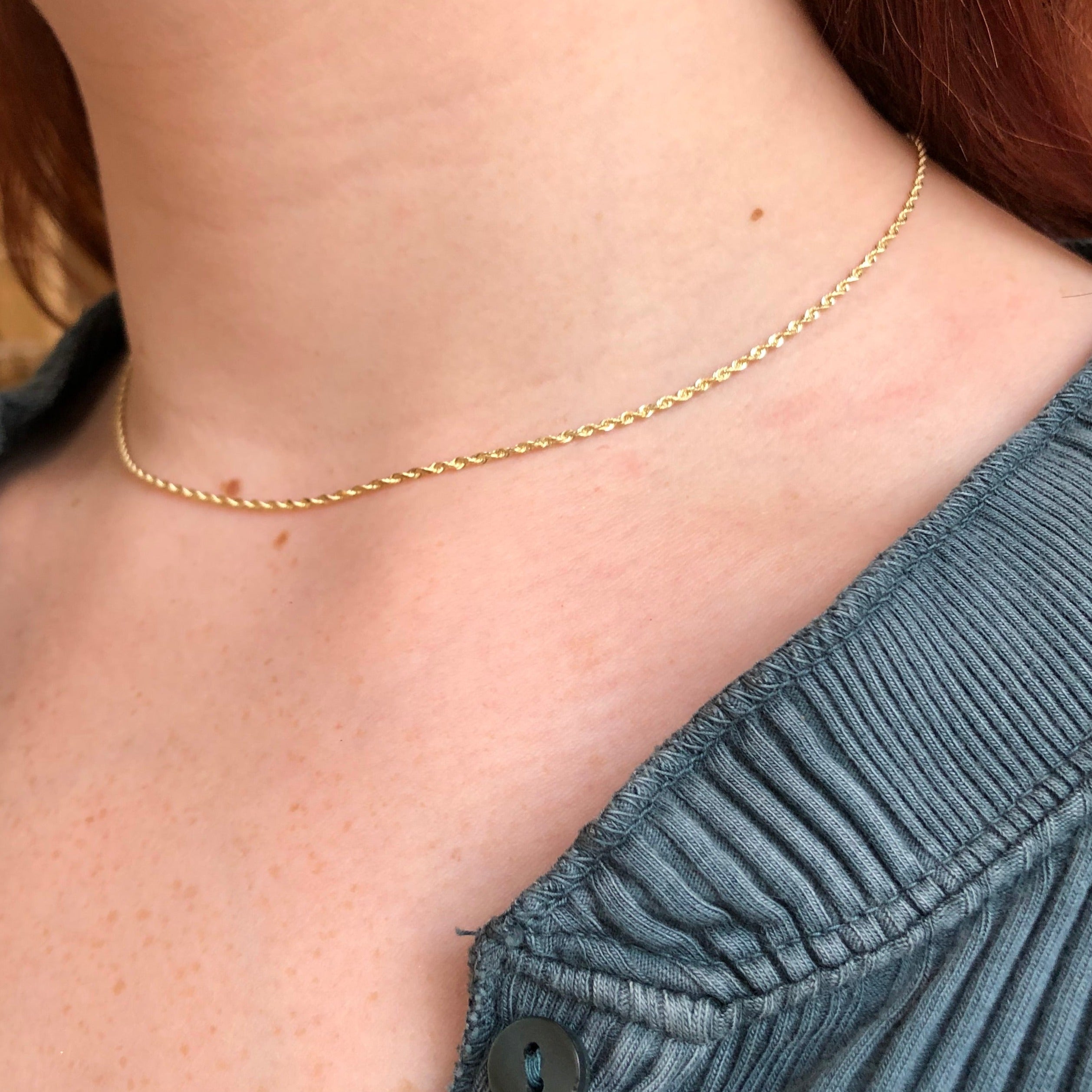 Rope Chain | 14K Gold