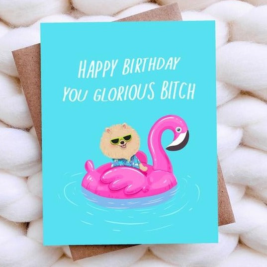Glorious Bitch - Greeting Card