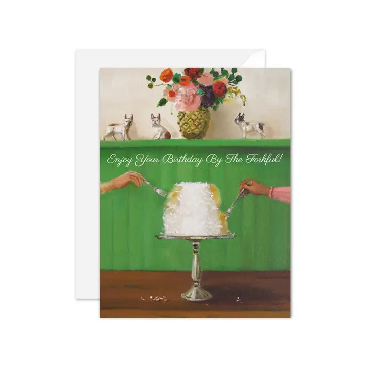 Forkful Birthday - Greeting Card