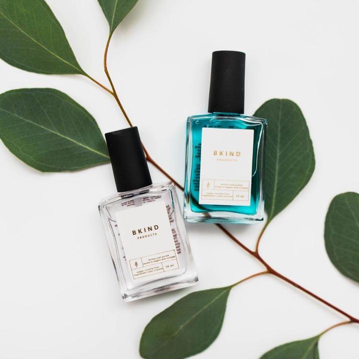 Non-Toxic Nail Polish Duo: Base &amp; Top Coat | BKIND | JV Studios Boutique
