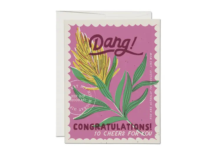 Dang Congratulations - Greeting Card