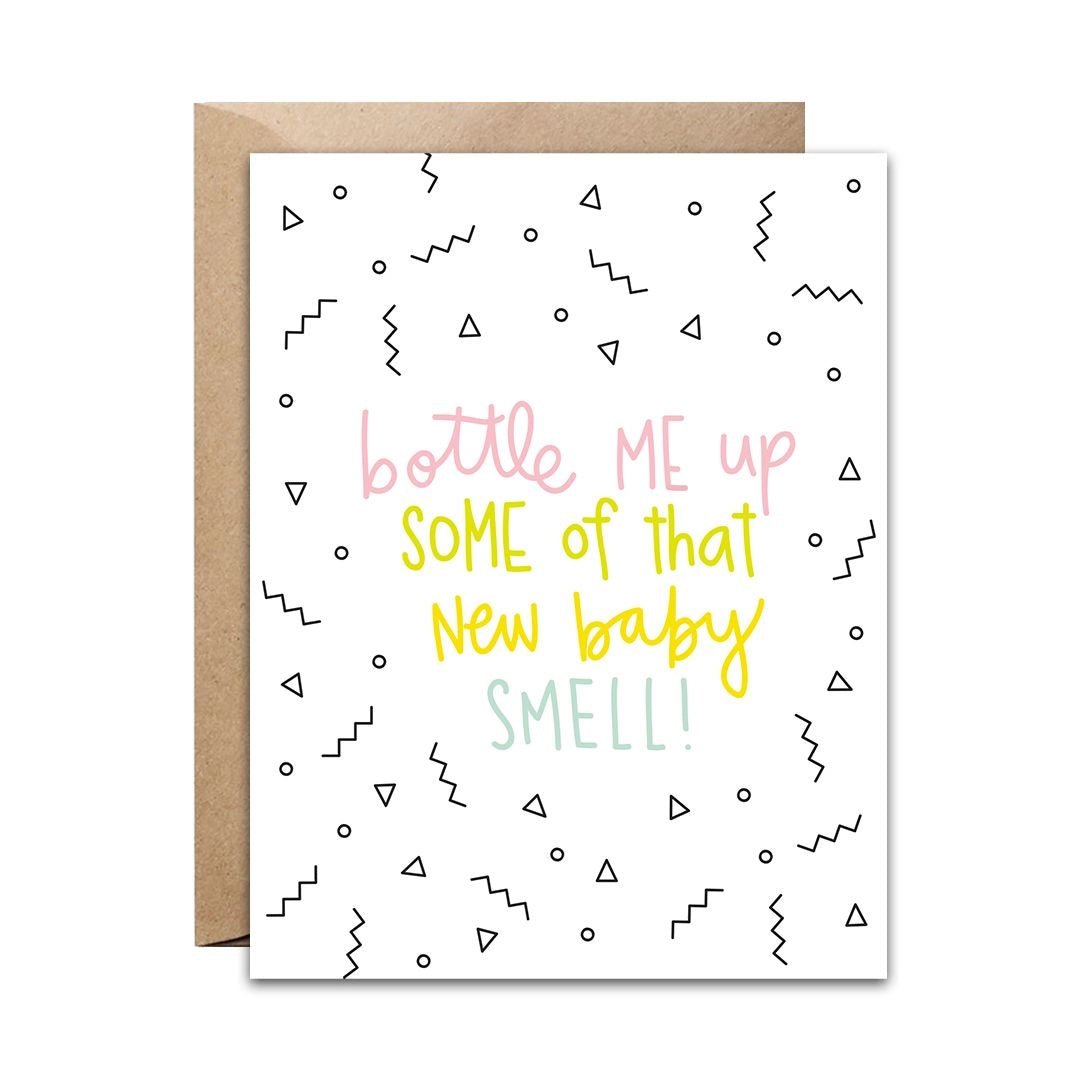 New Baby Smell - Greeting Card