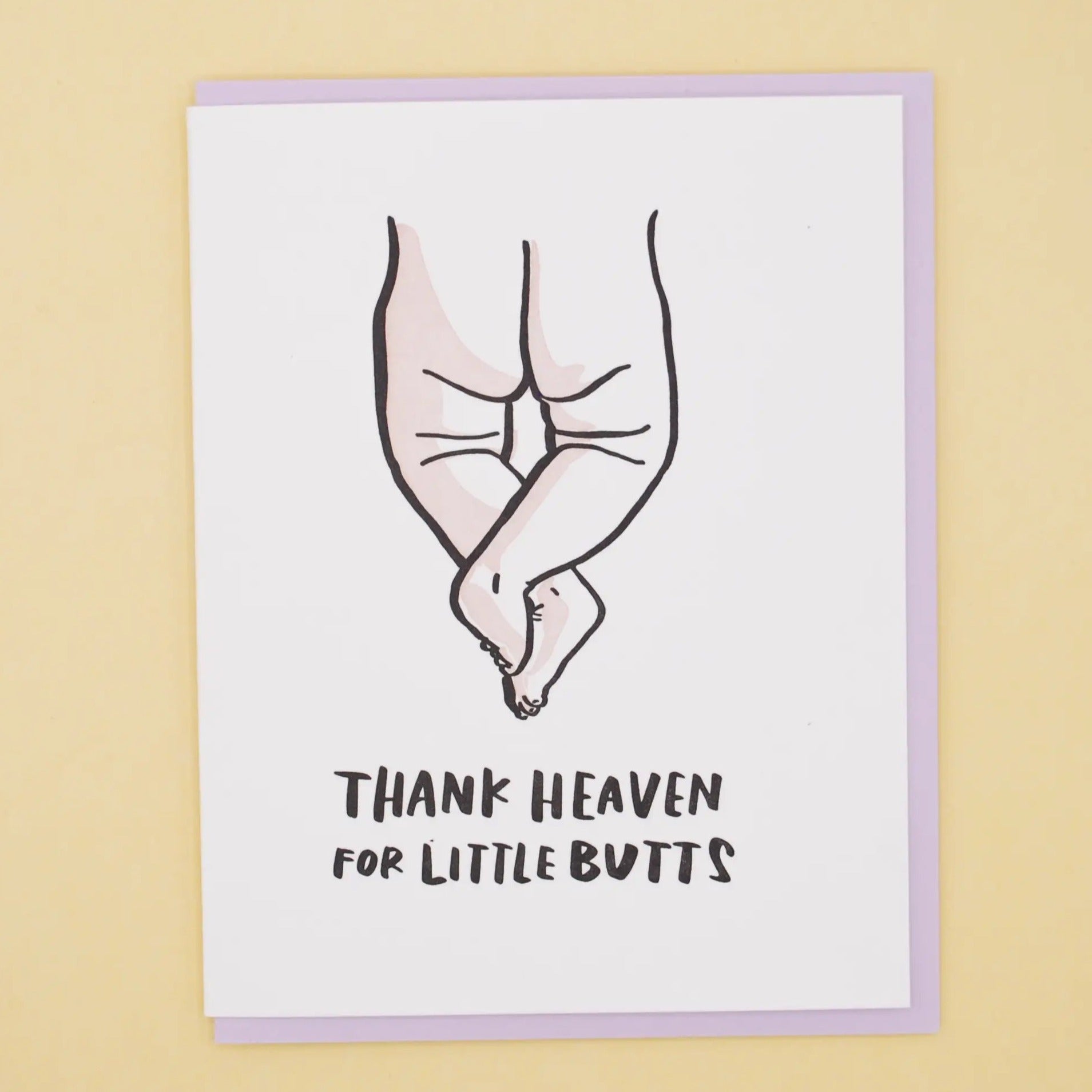 Little Butts - Greeting Card