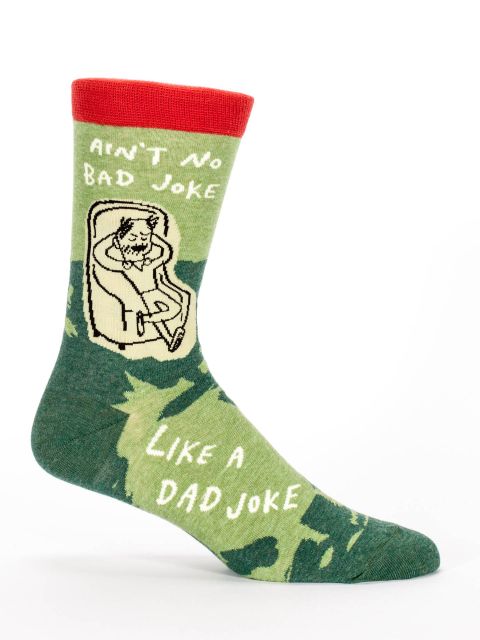 Ain&#39;t No Bad Joke Like A Dad Joke Socks - Men