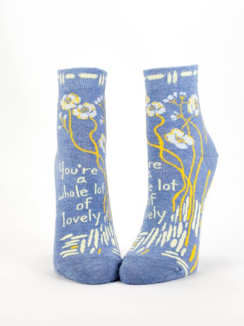 Blue Q Whole Lotta Lovely Women's Ankle Socks