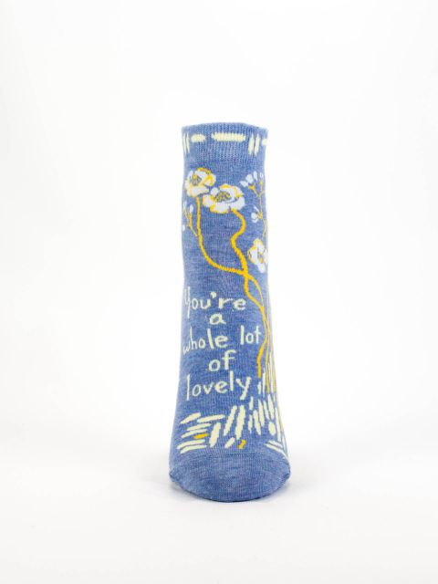 Blue Q Whole Lotta Lovely Women's Ankle Socks
