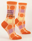 You're F*cking Welcome Everybody Socks - Women | JV Studios Boutique