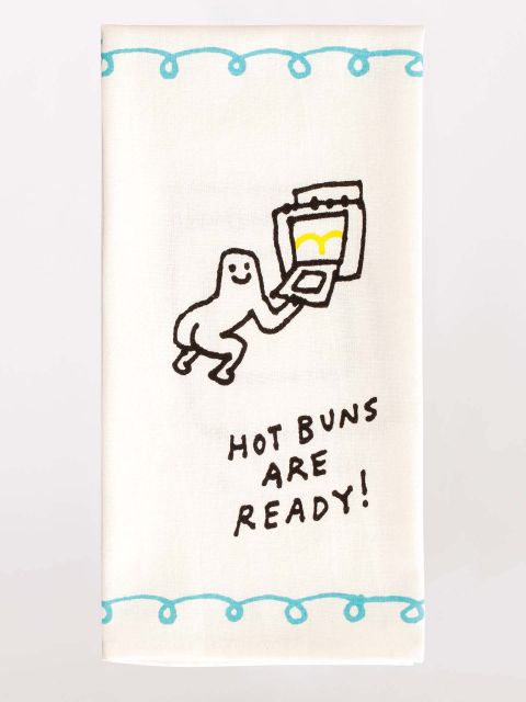 Hot Buns Are Ready - Dish Towel | JV Studios Boutique