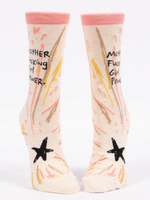 Mother Fucking Girl Power Socks - Women