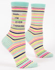 Shhh... I'm Overthinking Socks - Women
