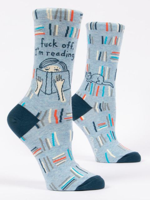 Fuck Off, I&#39;m Reading Socks - Women
