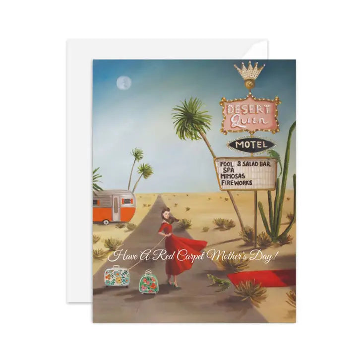 Red Carpet Mother&#39;s Day - Greeting Card