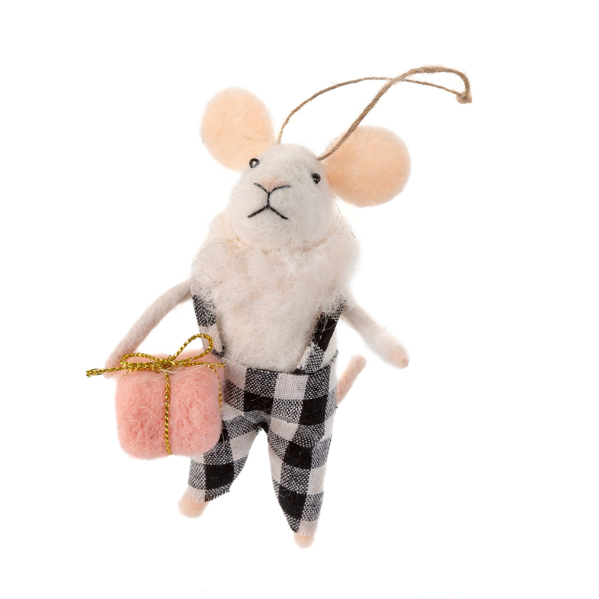 Felt Ornament | Gingham Gabe
