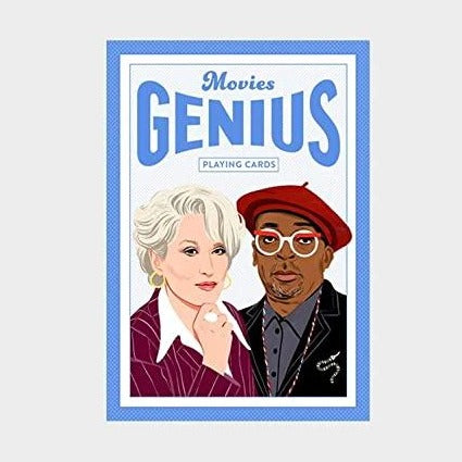 Movie Genius Playing Cards