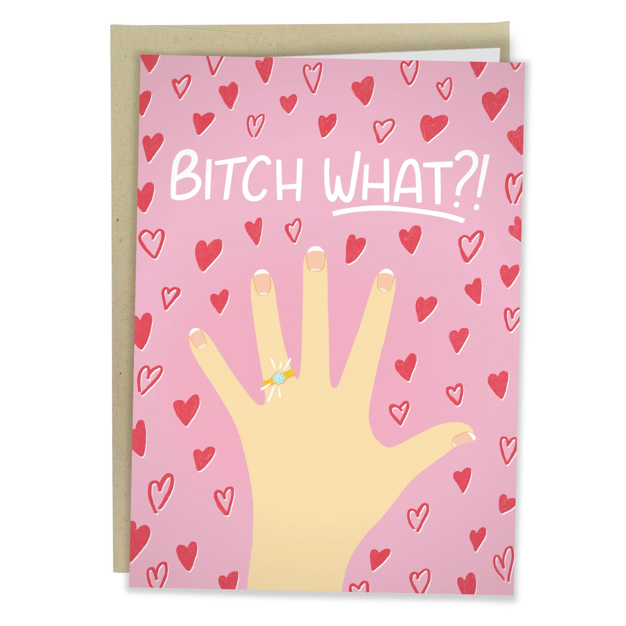 Bitch What - Greeting Card