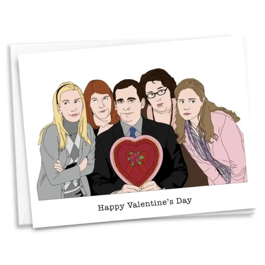 The Office Valentine - Greeting Card